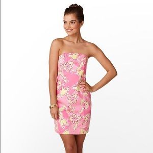 Lilly Pulitzer Franco Dress Hotty Pink Day Size 8